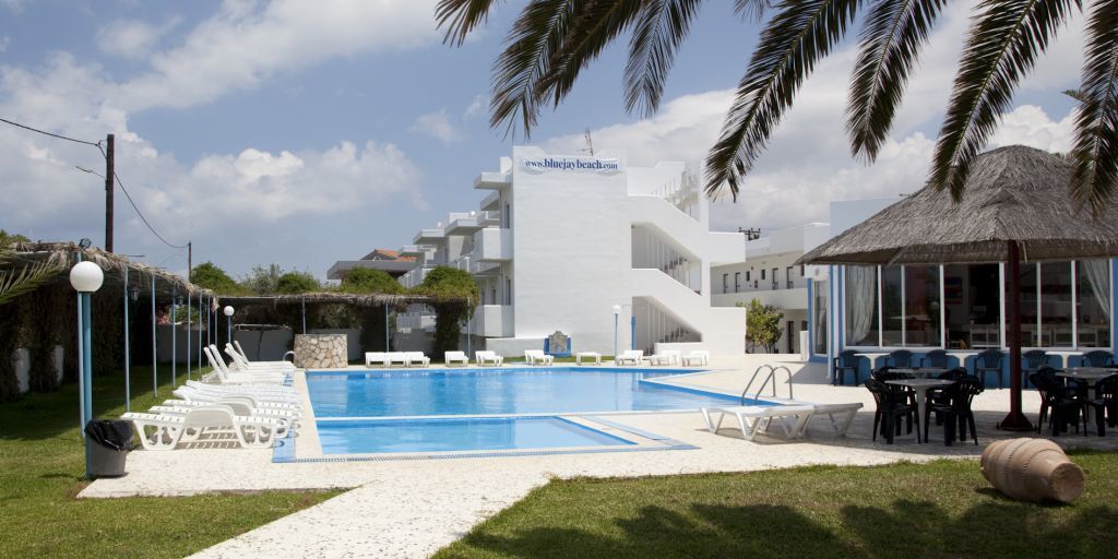 Hotel Blue Jay Marmari  Bagian luar foto